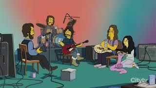 The Simpsons - Peter Jackson's The Beatles: Get Back reference