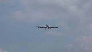 Boeing C-135FR Stratotanker / overhead low approach / Hamburg Airport