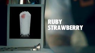 RUBY STRAWBERRY DRINK RECIPE - HOW TO MIX