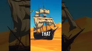 Desert's Ghostly Vessel