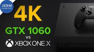 GTX 1060 vs a Xbox One X at 4K!