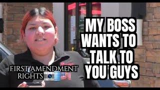 "My Boss Wants To Talk To You Guys"