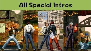 The King Of Fighters - All Special Intros ('96 - 2003)