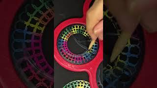 What Starts Simple… Turns Mesmerizing — #WatchTillEnd #OddlySatisfying #SpirographArt