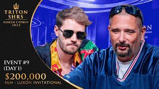 Triton Poker Series Cyprus 2023 - Event #9 $200,000 NLH - LUXON PAY Invitational - Day 1