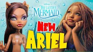 I MADE A NEW 2023 ARIEL DOLL / The Little Mermaid / Halle Bailey Monster High Doll by Poppen Atelier