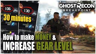 Ghost Recon Breakpoint | HOW TO LEVEL UP AND EARN SKILL POINTS + MONEY WITH THIS EASY METHOD