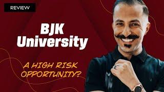 Bashar J Katou Review - BJK University