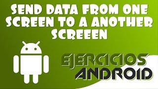 Send data from one screen to a another screen | App Inventor 2