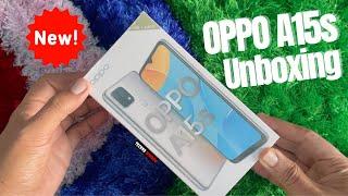 Oppo A15s Unboxing & First Impressions  !! OPPO A15s Rainbow Silver 4GB/64GB