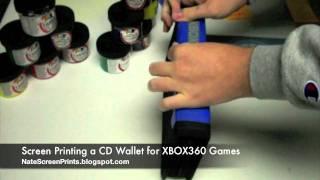 Screen Printing at Home: Video Game Wallets