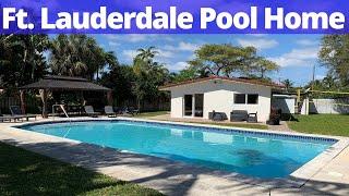 Ft. Lauderdale Pool Home Tour. Fort Lauderdale Homes For Sale. Homes for Sale in South Florida.