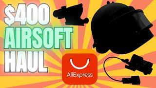 INSANE $400 AIRSOFT HAUL from ALIEXPRESS‼️