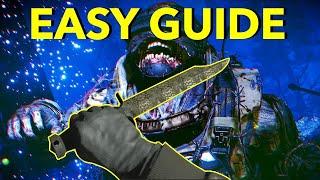 HOW TO Get the GOLD KNIFE in Cold War Zombies