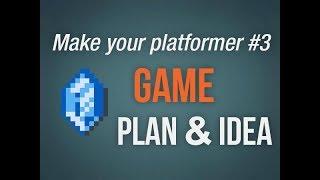 Make own video game with Game Maker Studio 2 |  Platformer tutorial -  #3   Master plan