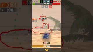 T110E5 WoT Blitz 7 Kill [BonE___CrusheR_] | #shorts #shortswotb #wotblitz #вотблиц #shortswotblitz