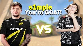 s1mple vs donkMOST AWAITED FACEIT MATCH EVER!!   MIRAGE