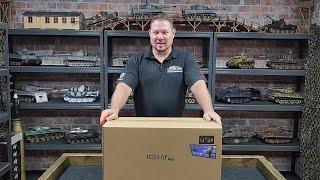 RC TANK IDF MERKAVA MK IV PRO 3958 HENG LONG 2.4 GHZ TK7.0 UNBOXED UNBOXING