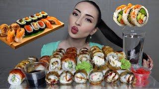 СТАРШИЙ БРАТ РЕШИТ ВОПРОС  MUKBANG  Суши Ayka Emilly