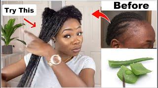 The quickest way to grow long natural hair fast | Secret trick for long natural hair. Every 2 weeks