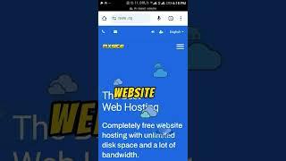 Build your website for free. #freehosting