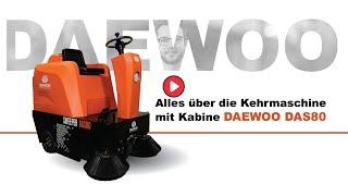 Alles über die Kehrmaschine Daewoo DAS80 #daewoo #sweeper