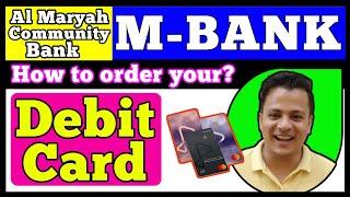 HOW TO GET MBANK DEBIT CARD | HOW TO ORDER MBANK DEBIT CARD | ZERO BALANCE FREE MBANK DEBIT CARD