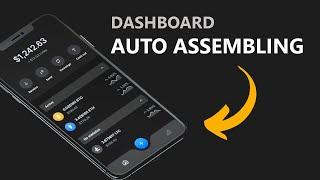 Complex Animated Auto Assembling Dashboard UI In Flutter For Beginners With Source Code #FlutterShip