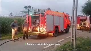 Incendiu la Bogdănești