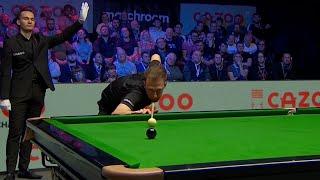 Judd Trump makes 147 vs Ronnie O'Sullivan in 2022 Champion of Champions Final 