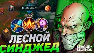 ЛЕСНОЙ СИНДЖЕД УНИЧТОЖАЕТ КАРТУ - СЕКРЕТНЫЙ ПИК В ЛЕС | League of Legends Wild Rift