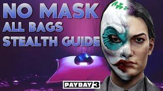 Diamond District NO Mask, ALL Bags, Stealth Guide [Payday 3]