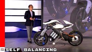 Self Balancing Autonomous Yamaha Motobot Motorcycle