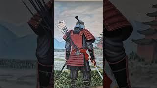 Samurai oil on canvas