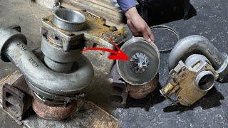 Reviving a 40-Year-Old Wheel Loader with a Turbo Upgrade
