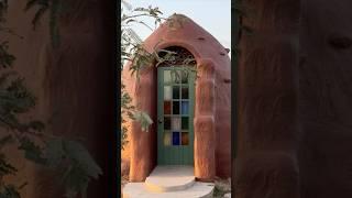 Finishing Daughter's Superadobe Dome Home #diy #earthbag