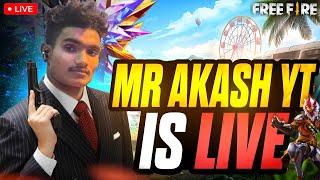 #NO1 STREEMER IN INDIA   UID CHAKING WITH LIVESTREEM MR AKASH YT#freefirelive #livegame