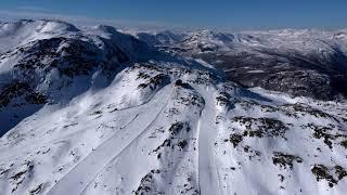 Hemsedal one of the best alpine/ski places in the world? - Norway - Alpine - Skisenter - 4K - Drone