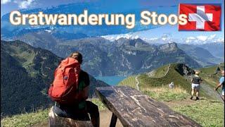 Schweiz Gratwanderung Stoos. Vom  Klingenstock zum Frohnalpstock. Stoosbahn.