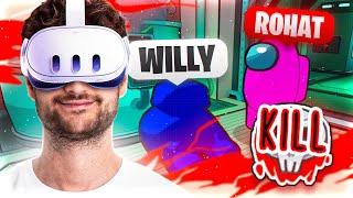 DAS ERSTE MAL AMONG US MIT EINER VR BRILLE! mit Willy, Rohat, Mert, Danny, Ediz, Mcky & Co.