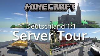 Das wurde bisher in Deutschland gebaut - BTE Servertour | Minecraft Build the Earth