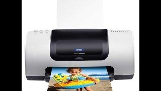 How to Clean an Epson Inkjet Printer Print-Head