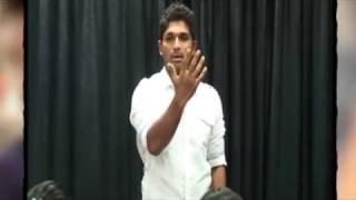 AlluArjun Acting Class