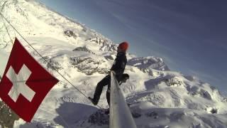 Freddy Nock Höchster Hochseil Stunt zwischen zwei - Bergspitzen - Guinness World Records - high wire