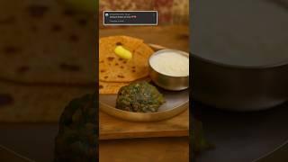 Viral MAHARASHTRIAN-STYLE Bhakri & Thecha | Bawarchi Twist! #shorts