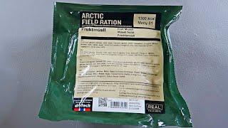 Tasting Norwegian Arctic Field Ration Menu #1 Military MRE Meal Ready to Eat