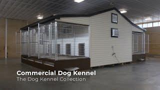 24x24 Commercial Dog Kennel From the Dog Kennel Collection