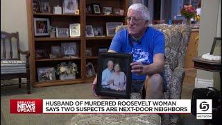 Husband: Suspects identified by police in wife's killing were next-door neighbors