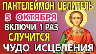 4 октября  ВКЛЮЧИ СЕЙЧАС УБЕРИ ВСЕ БОЛЕЗНИ! Молитва о здоровье целителю Пантелеймону Целителю