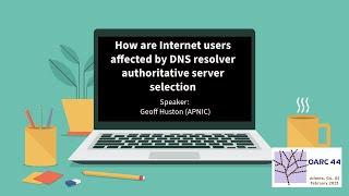 How are Internet users affected by DNS resolver authoritative server selection